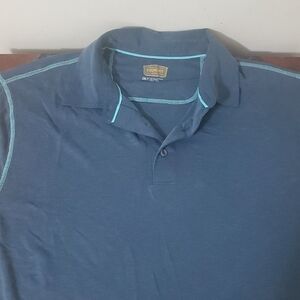 The Foundry Supply Co. Men's Blue Polo Shirt